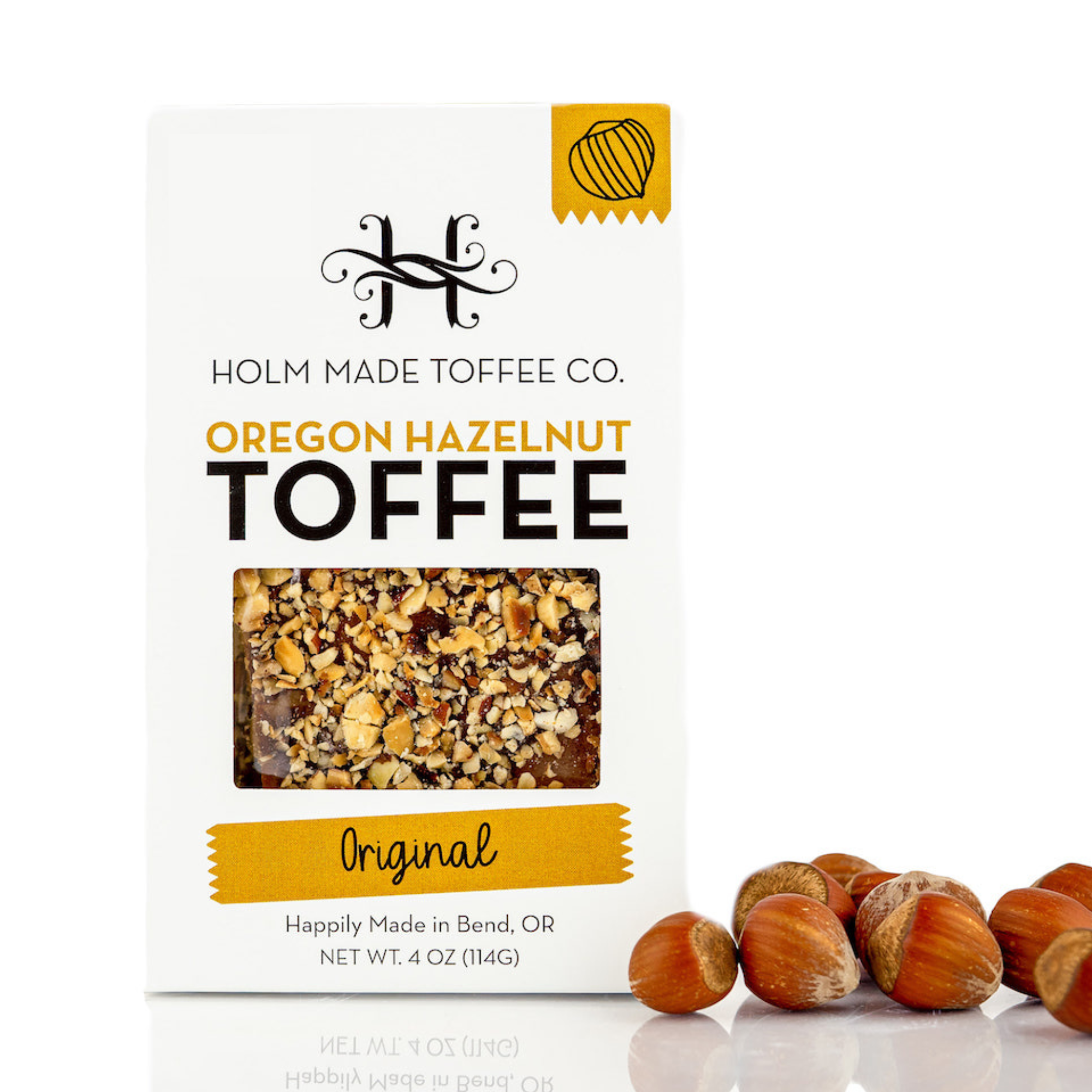 co+fe cofe コフェ オクトゴナル コンポート Original Hazelnut Toffee – Holm Made Toffee Co.