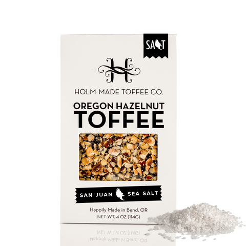 San Juan Island Salt Hazelnut Toffee