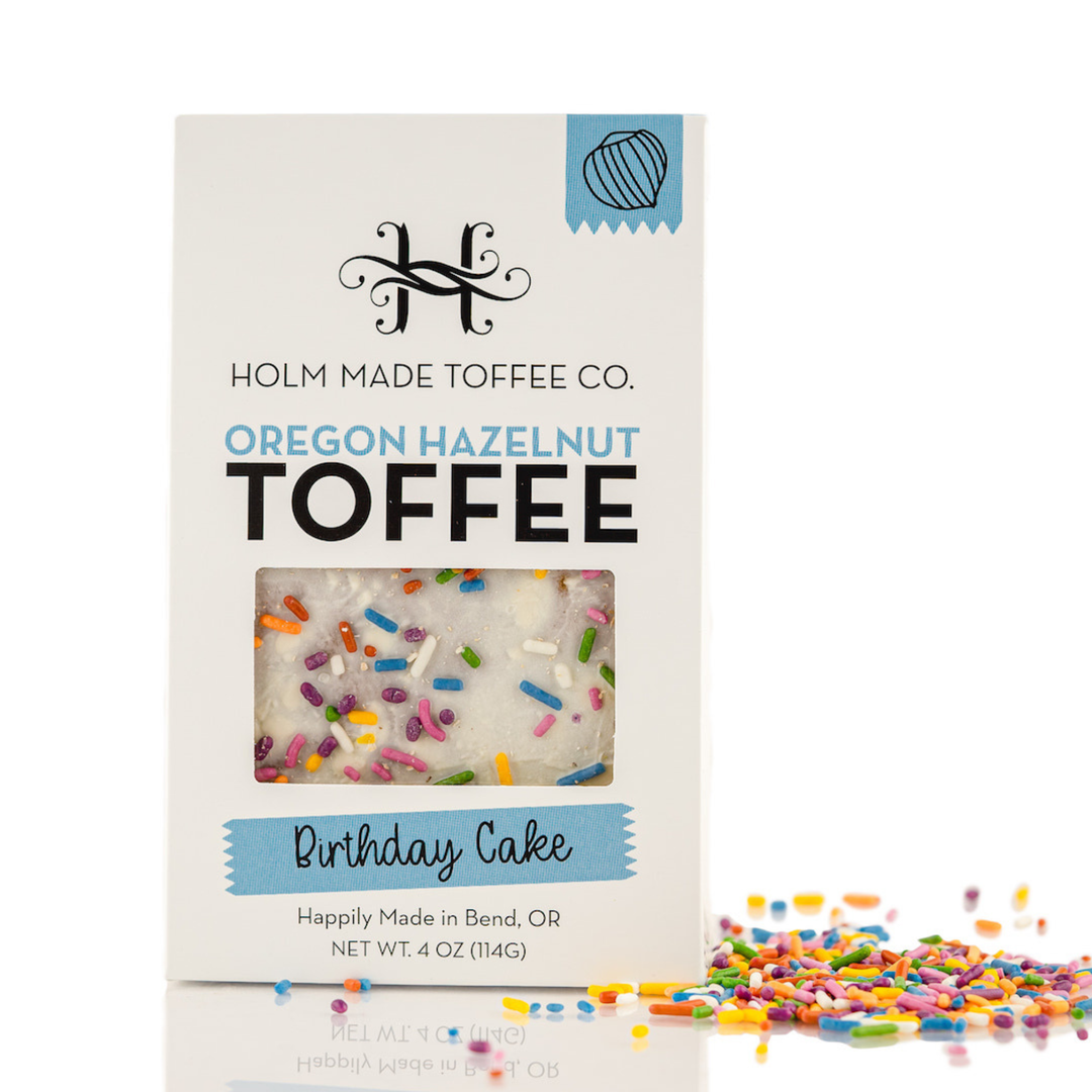 Birthday Cake Toffee and Tea Bundle