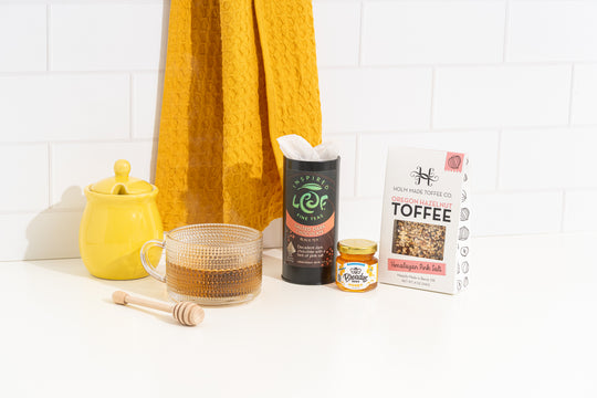 Himalayan Pink Salt Toffee and Tea Bundle