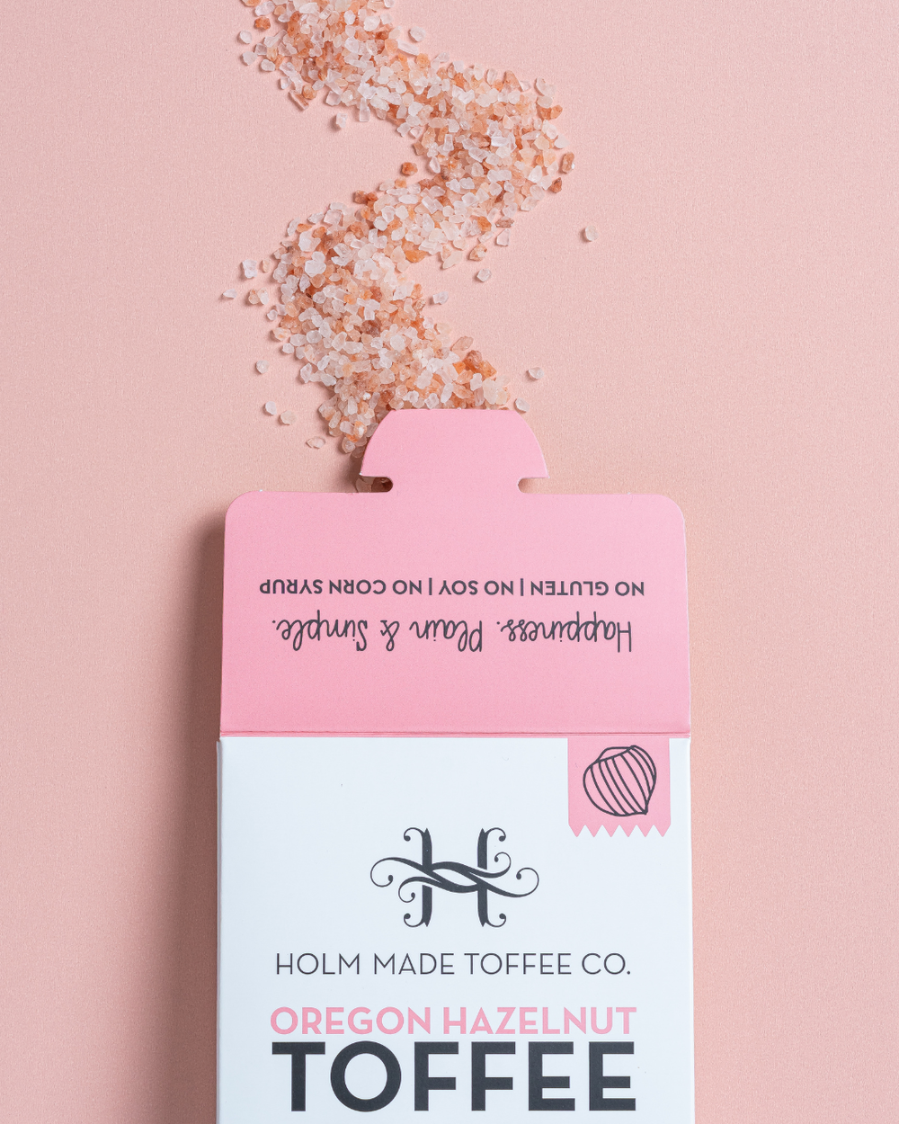Himalayan Pink Salt Hazelnut Toffee