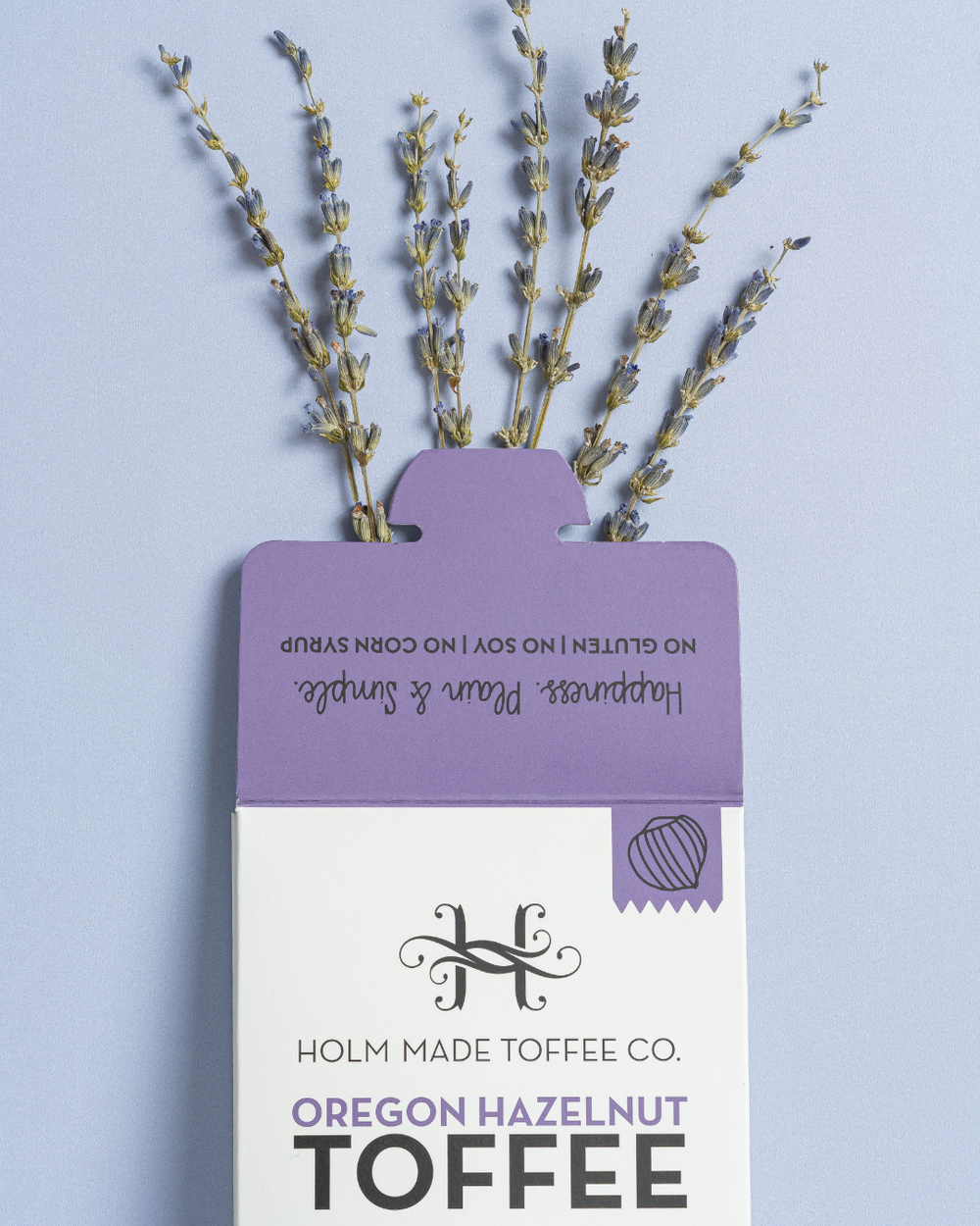 Lavender Hazelnut Toffee