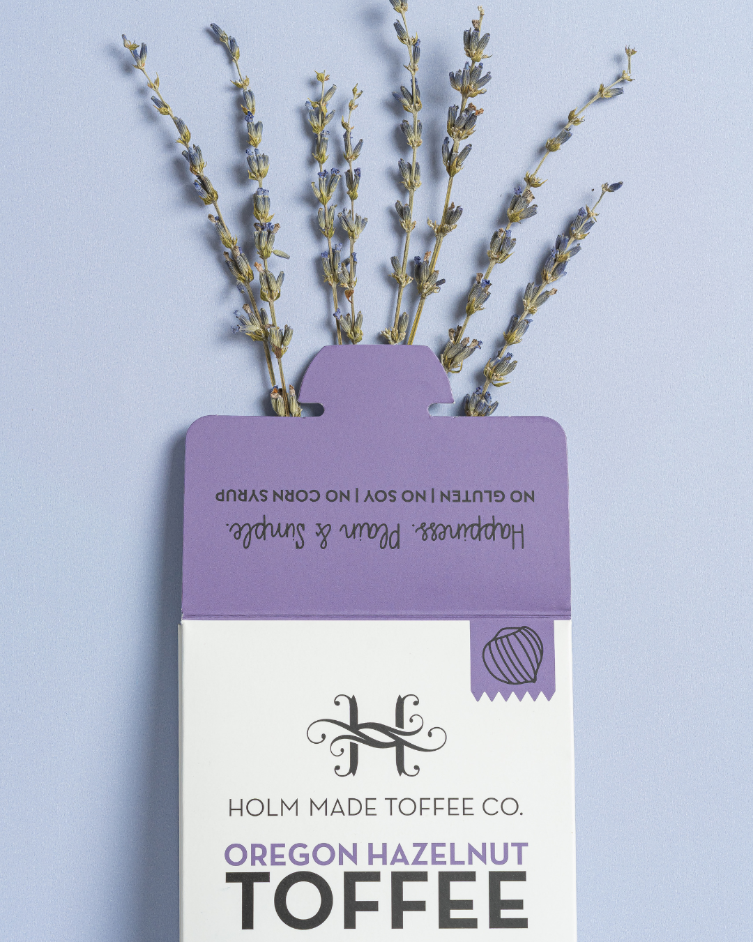 Lavender Hazelnut Toffee