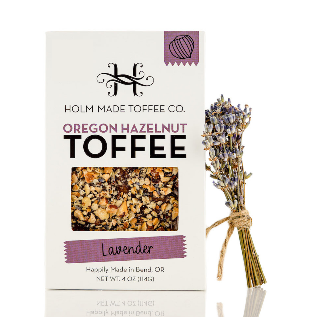 Lavender Hazelnut Toffee