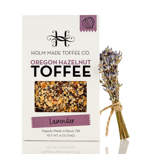 Lavender Hazelnut Toffee