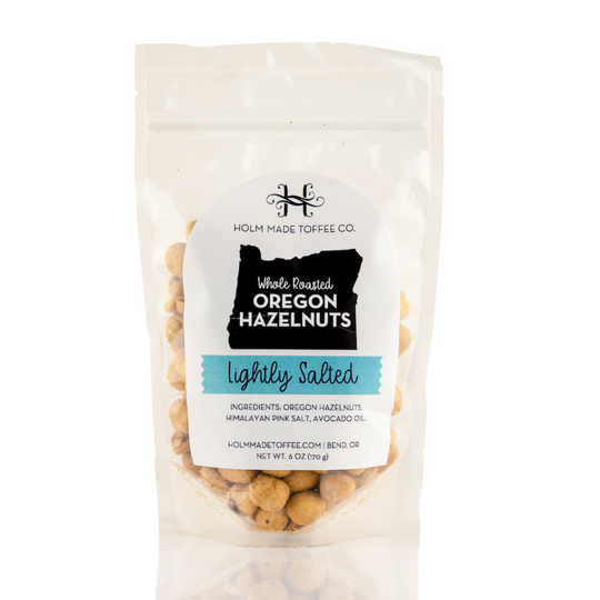 3 Pack of Whole Roasted Hazelnuts- Assorted Flavors