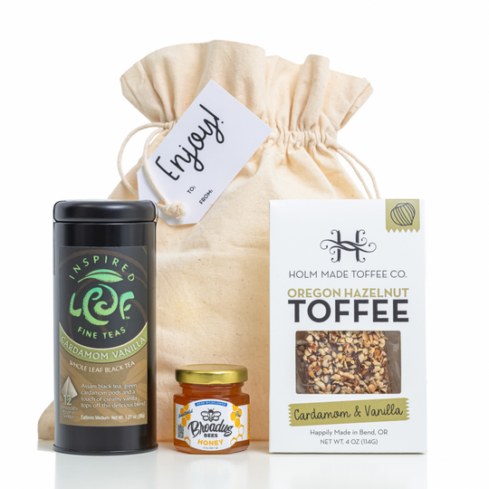 Cardamom & Vanilla Toffee and Tea Bundle