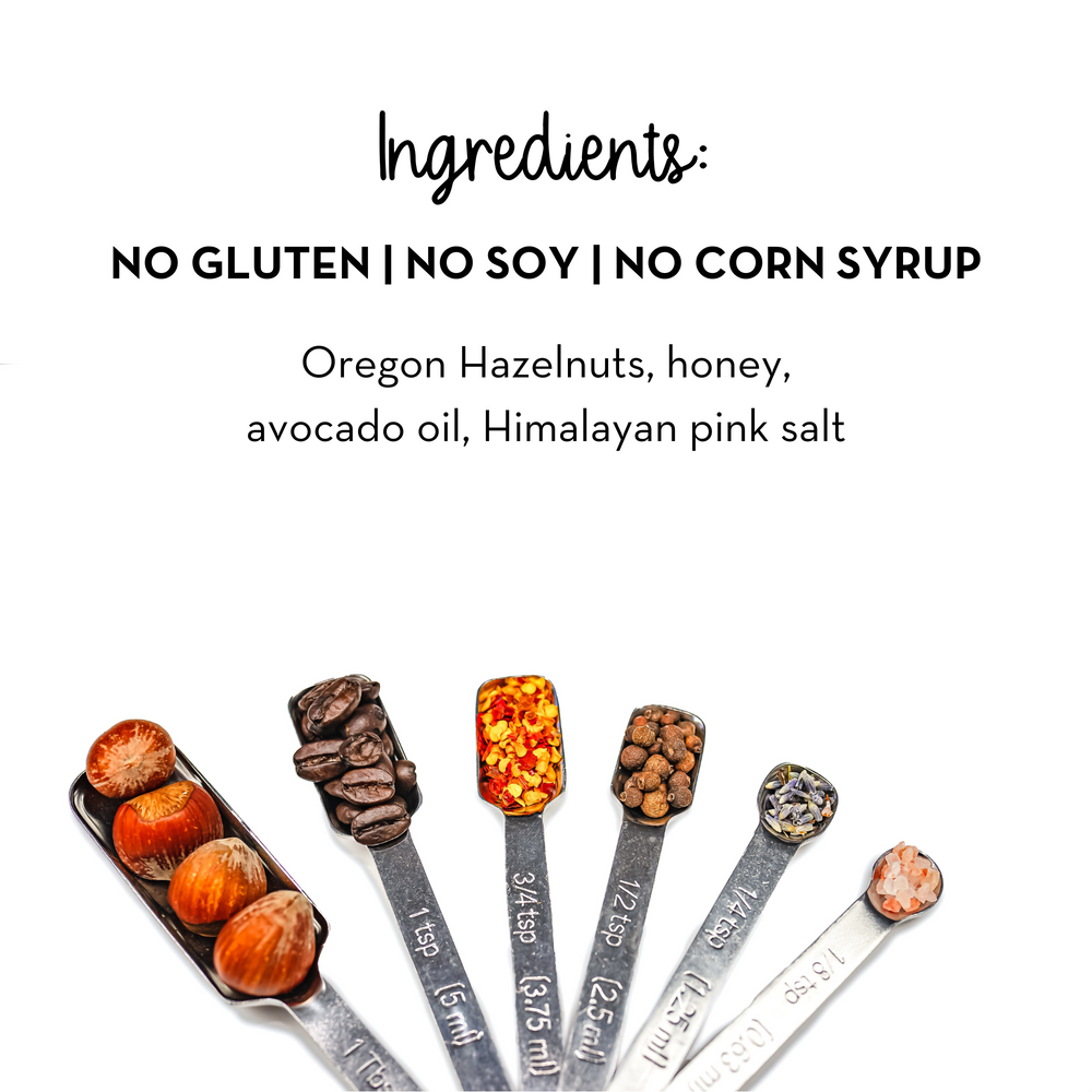 Wildflower Honey Whole Roasted Hazelnuts