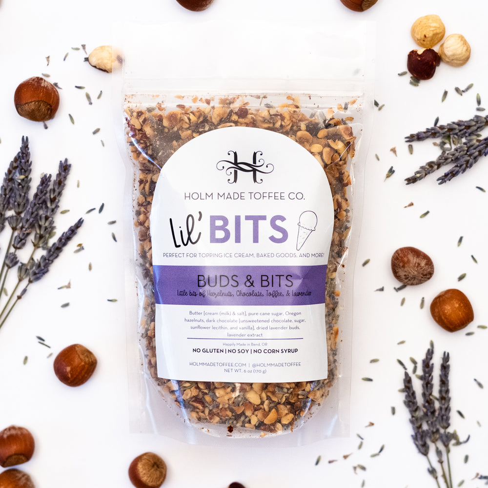 Oregon Hazelnut Toffee Bits Bend, OR Lavender