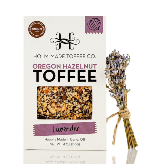 Lavender Hazelnut Toffee