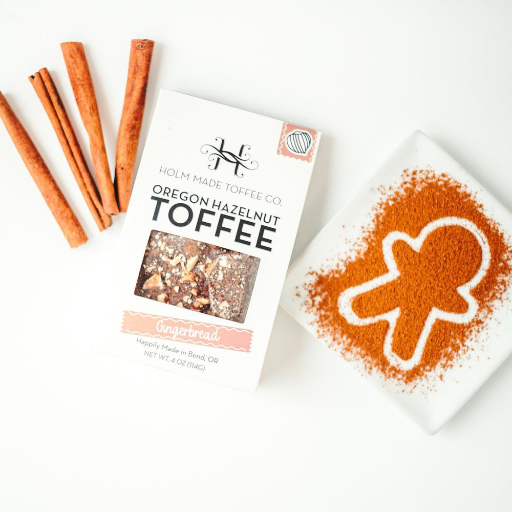 Gingerbread Hazelnut Toffee